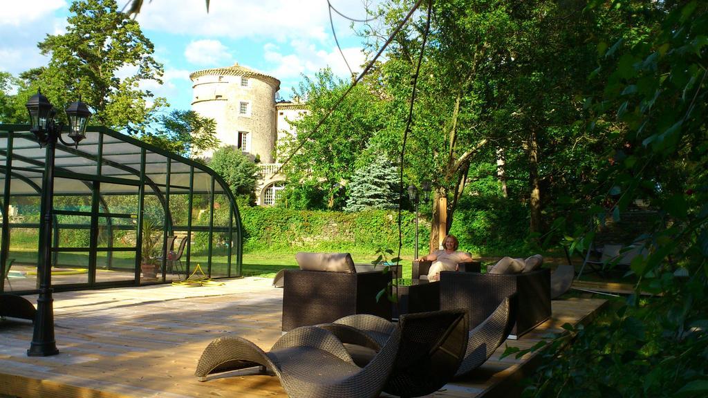 Chateau De Mauras Chomérac Екстериор снимка